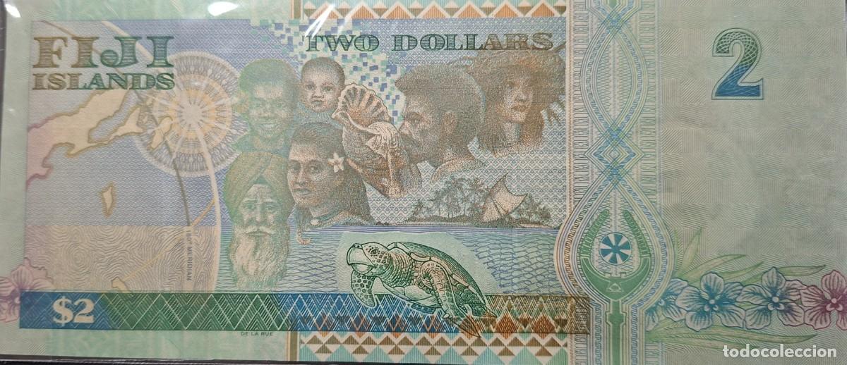 Billetes extranjeros: FIJI 2$ A&Ntilde;O 2000 PICK-102a - Foto 2