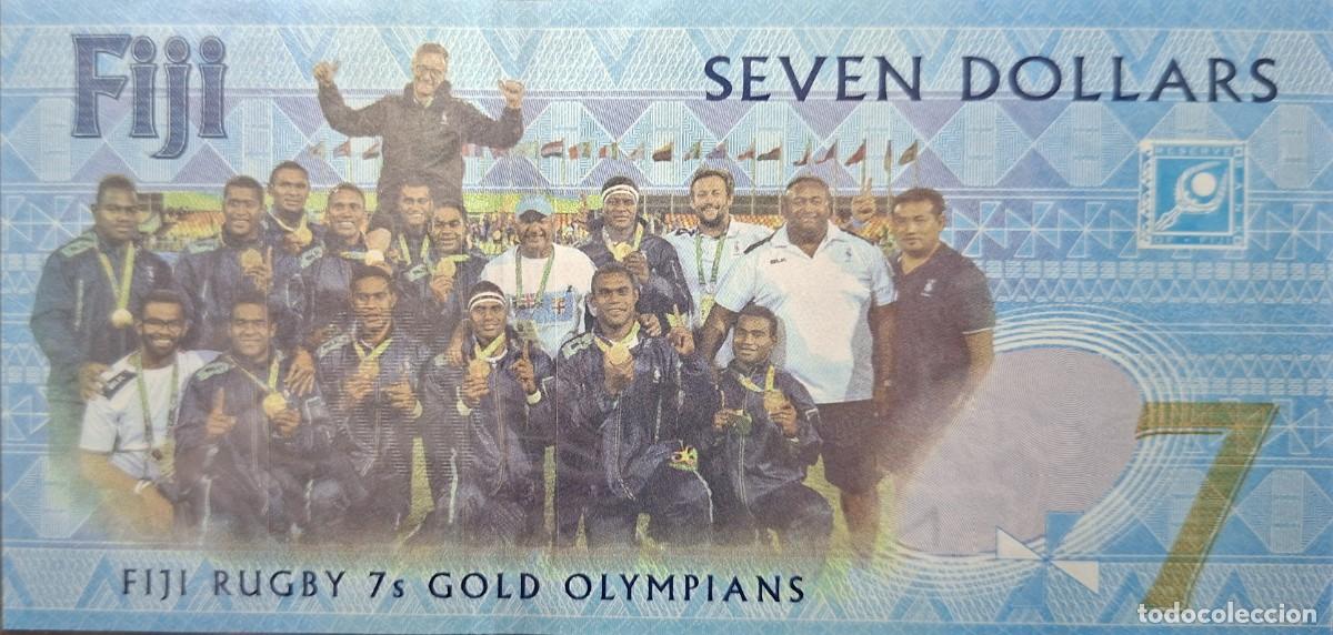 Billetes extranjeros: FIJI 7$ A&Ntilde;O 2017 PICK 120a UNC - Foto 2