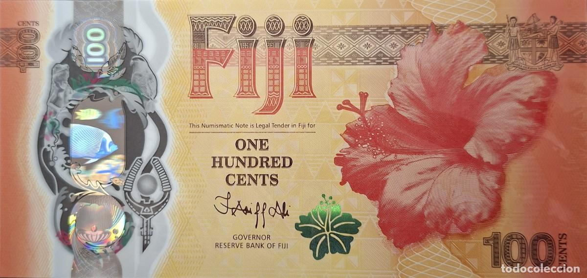 Billetes extranjeros: FIJI 100 CENT A&Ntilde;O 2023 PICK 124 UNC - Foto 1