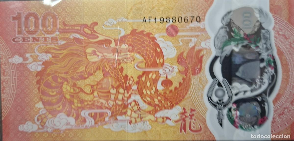 Billetes extranjeros: FIJI 100 CENT A&Ntilde;O 2023 PICK 124 UNC - Foto 2