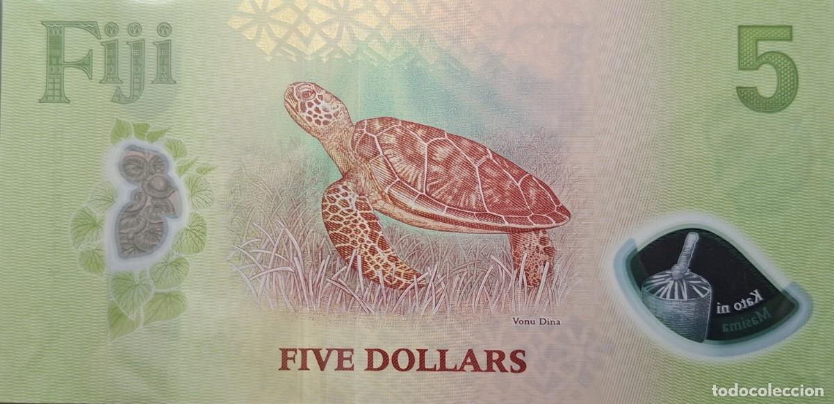 Billetes extranjeros: FIJI 5$ A&Ntilde;O 2026 PICK 125a - Foto 2