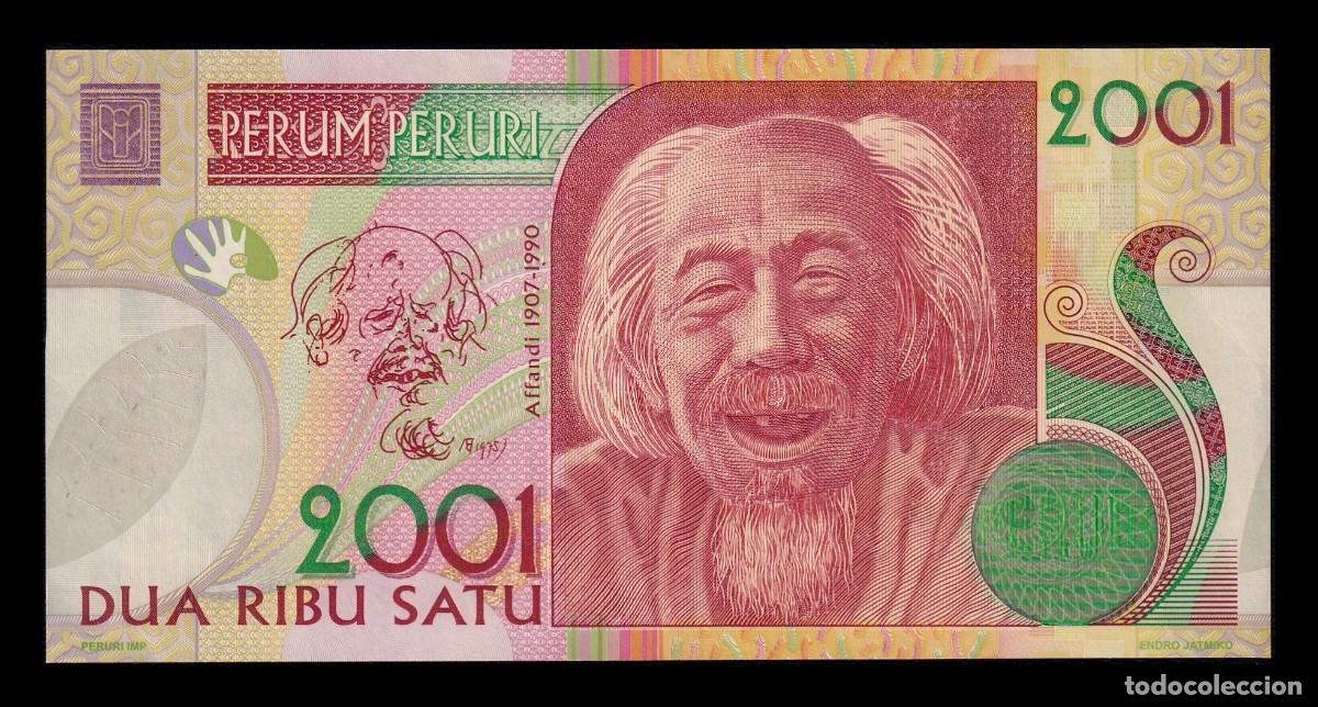 Billetes extranjeros: Indonesia Perum Peruri Test Note Affandi 2001 Sc Unc - Foto 1