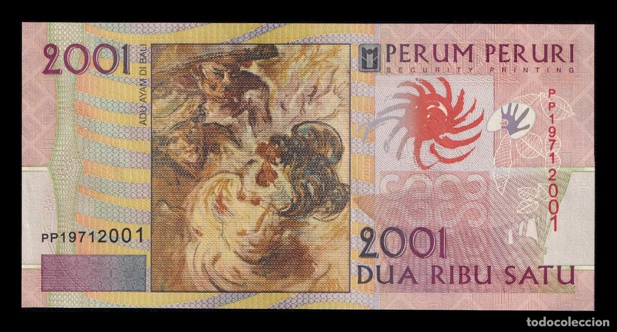 Billetes extranjeros: Indonesia Perum Peruri Test Note Affandi 2001 Sc Unc - Foto 2