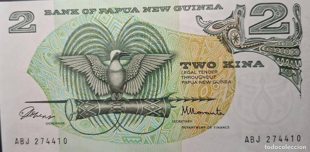 Billetes extranjeros: PAP&Uacute;A NUEVA GUINEA 2 KINA A&Ntilde;O 1975 PICK 1a UNC