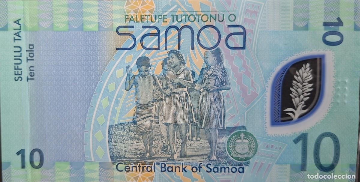 Billetes extranjeros: SAMOA 10 Tālā A&Ntilde;O 2024 PICK 48a UNC