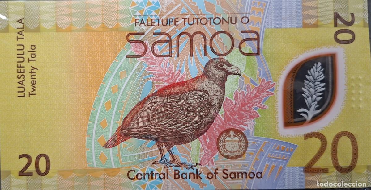 Billetes extranjeros: SAMOA 20 Tālā A&Ntilde;O 2024 PICK 49a UNC - Foto 1