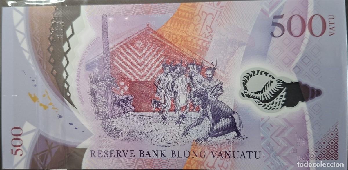 Billetes extranjeros: VANUATU 500 Vatu A&Ntilde;O 2017 PICK 18a.2 UNC - Foto 2