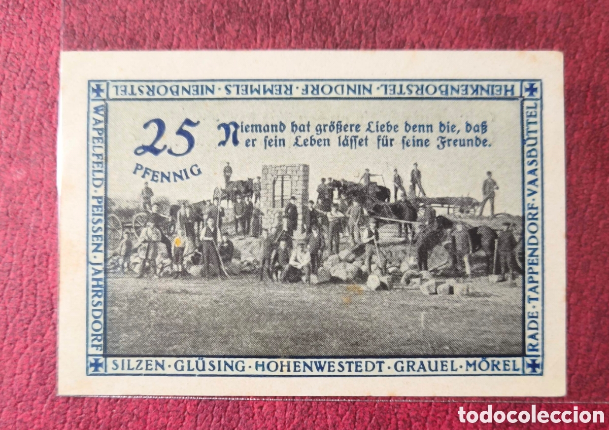 Billetes extranjeros: Austria. 1921. Notgeld. 25 heller