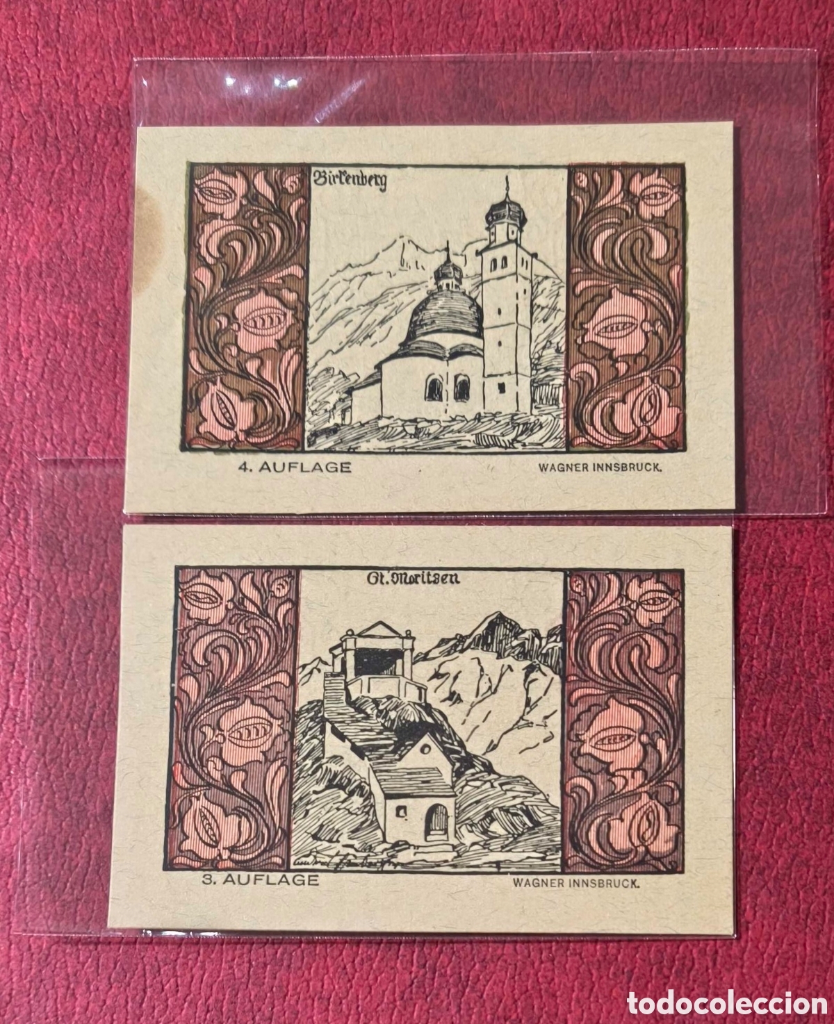 Billetes extranjeros: Austria. 1921. Notgelds. 95 heller