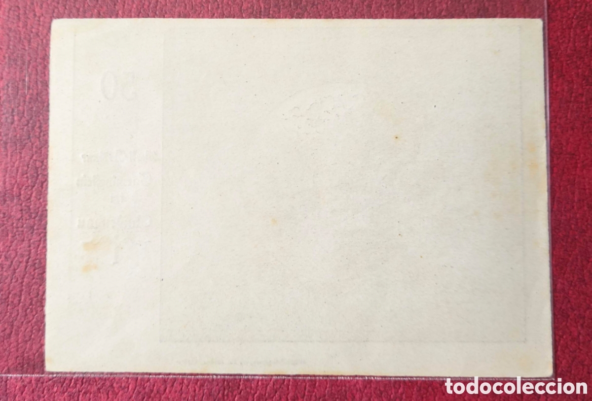 Billetes extranjeros: Austria. 1920. Notgeld. 50 heller - Foto 2