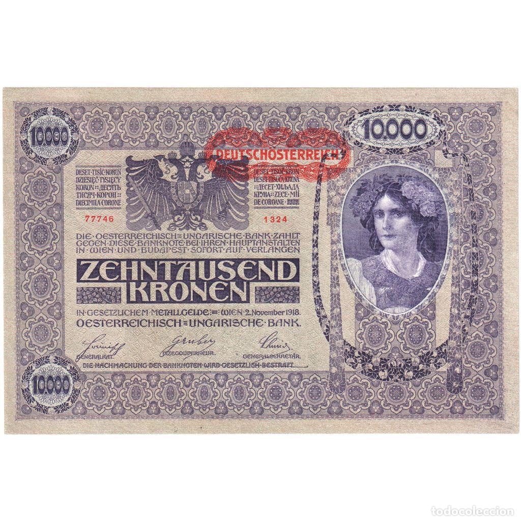 Billetes extranjeros: [#1234178] Austria, 10,000 Kronen, 1918-11-02, SC