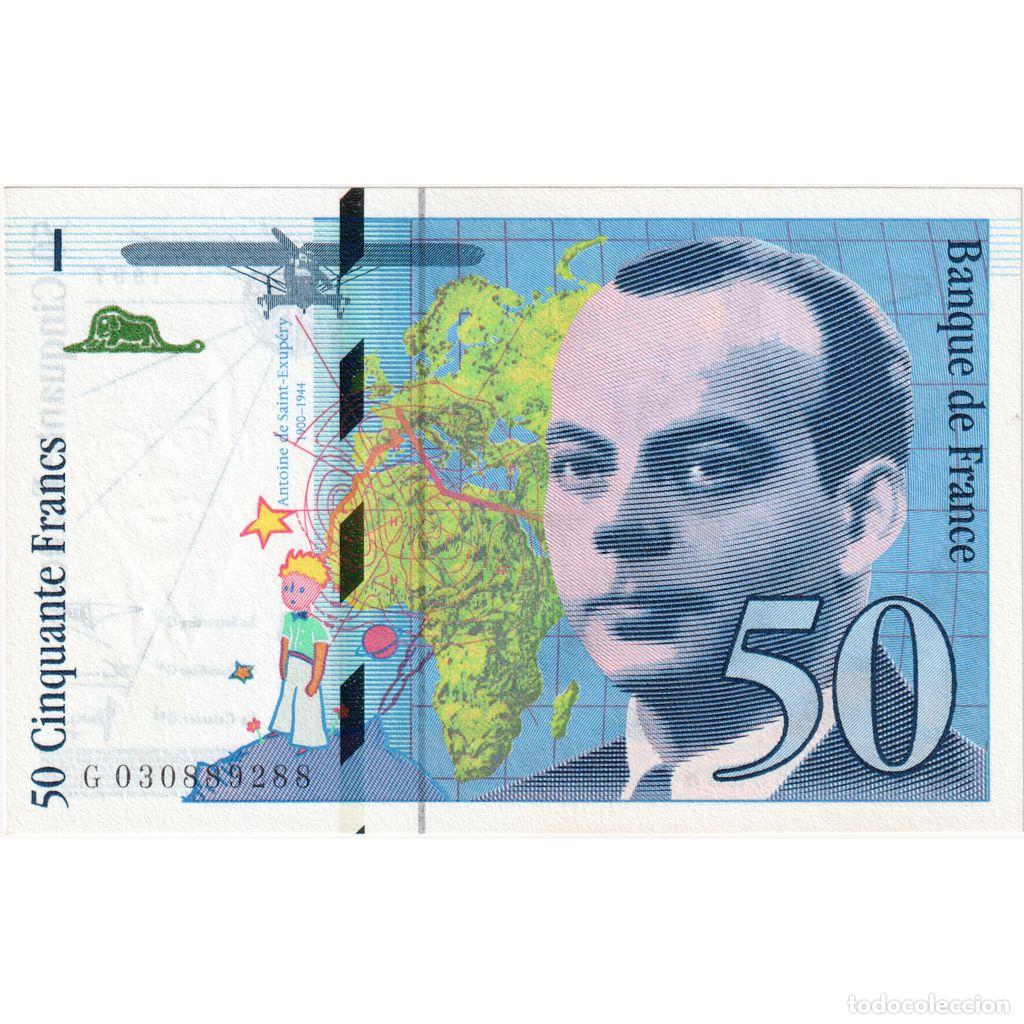 Billetes extranjeros: [#1232988] Francia, 50 Francs, St Exup&eacute;ry, 1997, G030889288, UNC