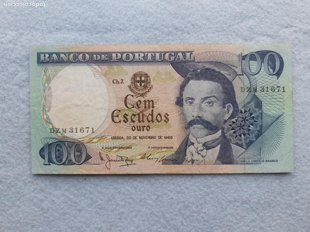 Internationale Banknoten: Portugal. 100 Escudos. 30 de noviembre de 1965.