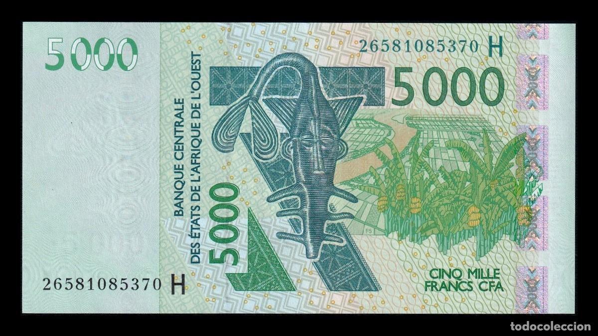 Billetes extranjeros: Estados de &Aacute;frica Occidental N&iacute;ger 5000 Francos CFA 2026 Pick 617Hx Nuevo Sc Unc