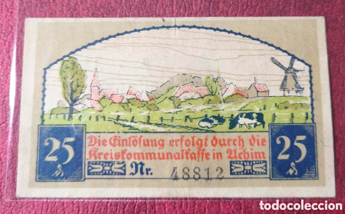 Billetes extranjeros: Alemania. 1921. Notgeld. 10 pfennig