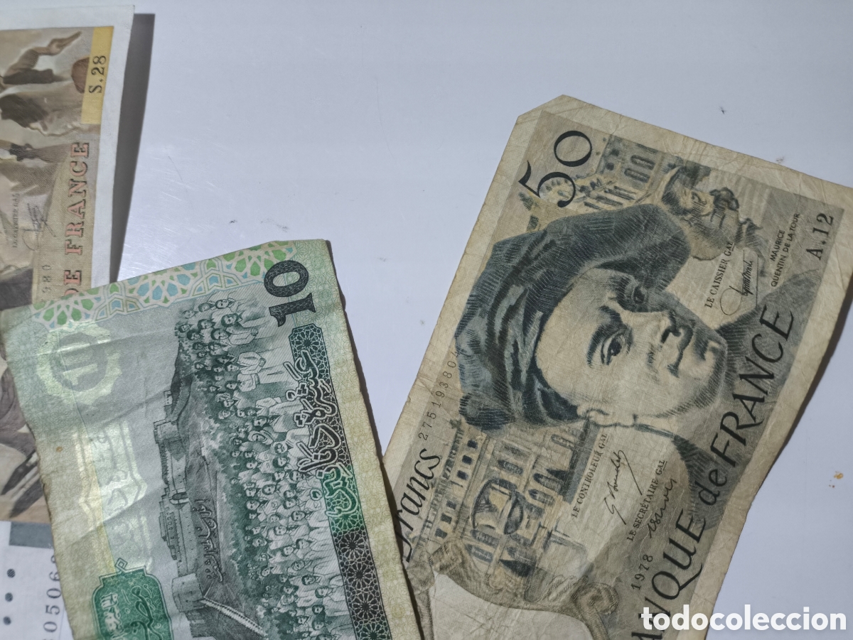 Billetes extranjeros: 4billetes internacionales - Foto 5