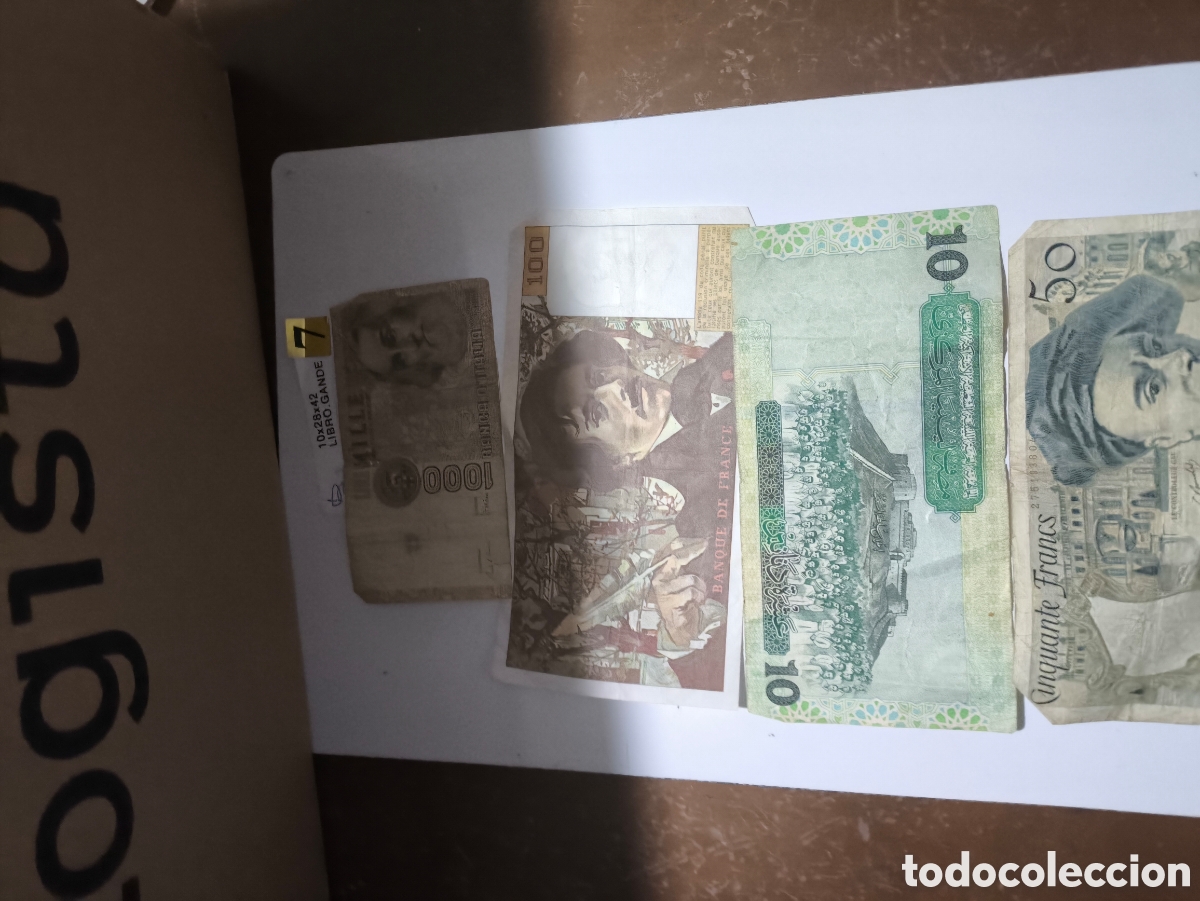 Billetes extranjeros: 4billetes internacionales - Foto 1