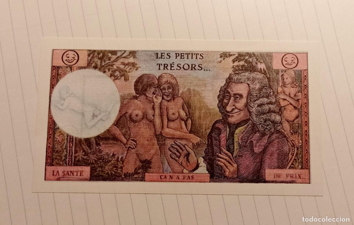 Billets internationaux: BILLETES EROTICOS FRANCIA CLAIR DE LUNE