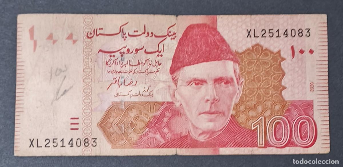 Billetes extranjeros: PAKISTAN. 100 rupees 2020.