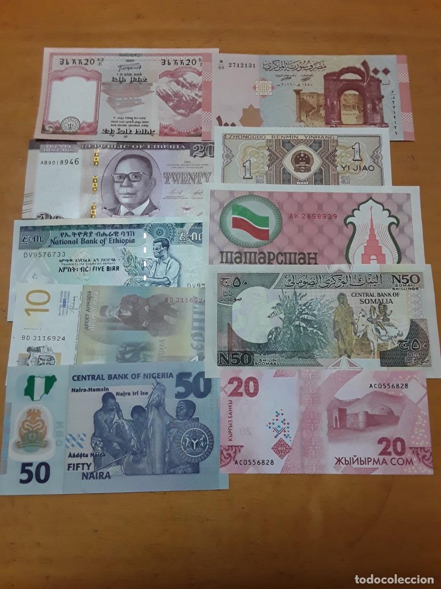 Billetes extranjeros: LOTE 50 BILLETES DIFERENTES SIN CIRCULAR. - Foto 4