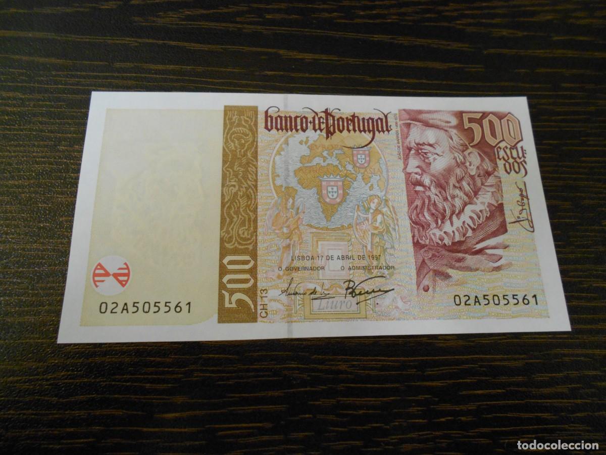 Billetes extranjeros: PORTUGAL, BILLETE 500 ESCUDOS 7-11-2000, PICK 187c, EBC+