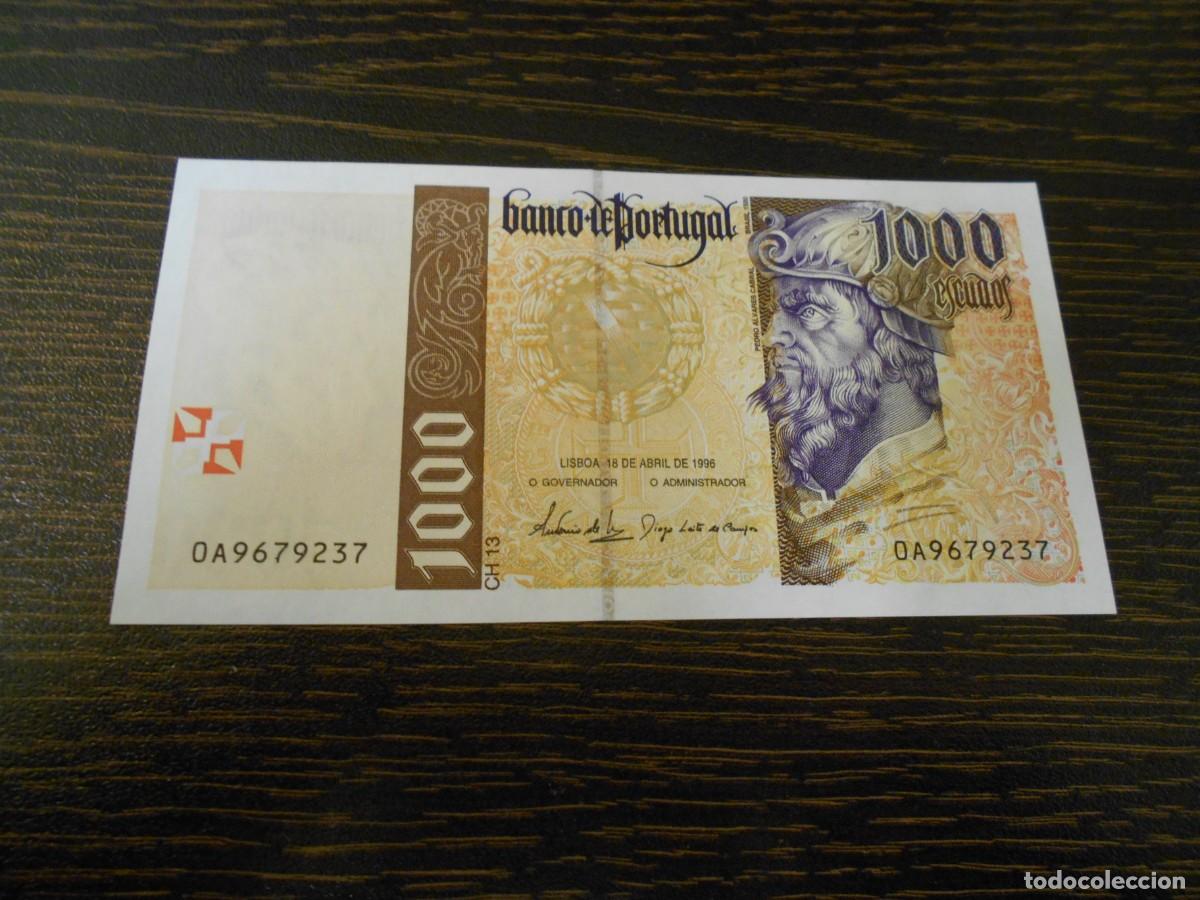 Billetes extranjeros: PORTUGAL, BILLETE 500 ESCUDOS 18-4-1996, PICK 188a, VER FIRMAS, SC