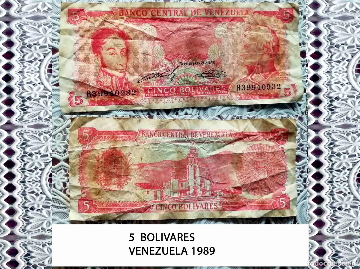 Billetes extranjeros: BILLETES INTERNACIONALES - LOTE 5 BILLETES - Foto 3