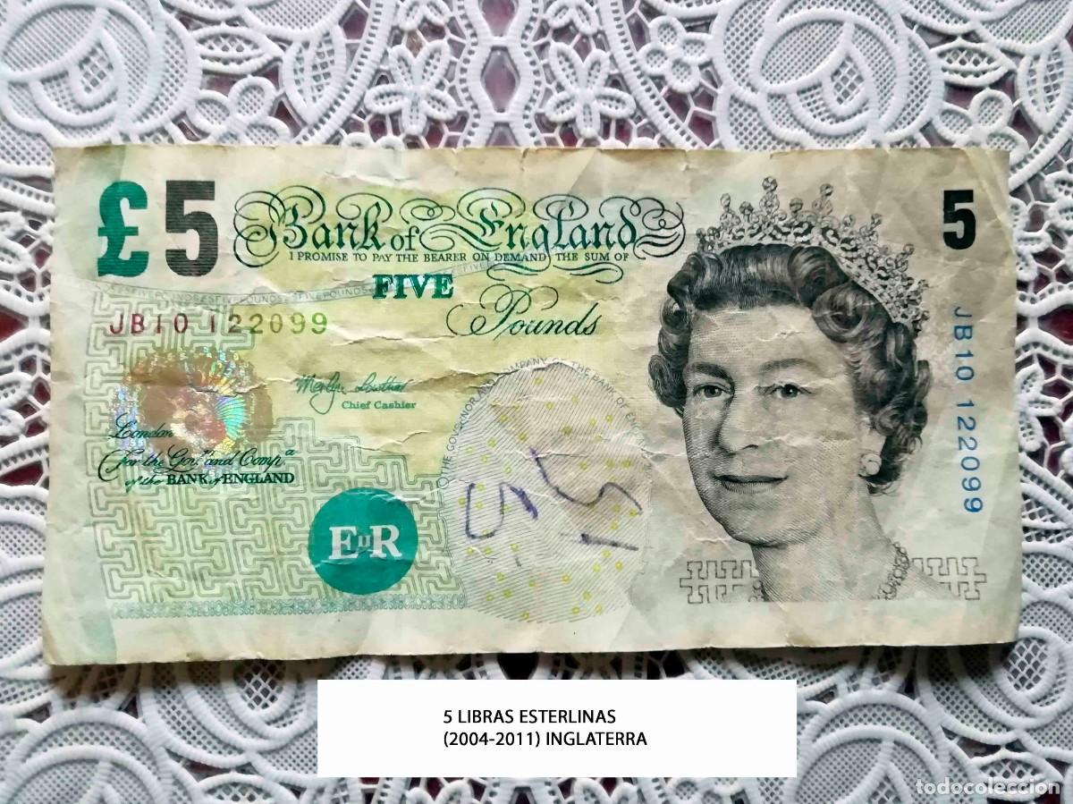 Billetes extranjeros: BILLETES INTERNACIONALES - LOTE 5 BILLETES - Foto 4