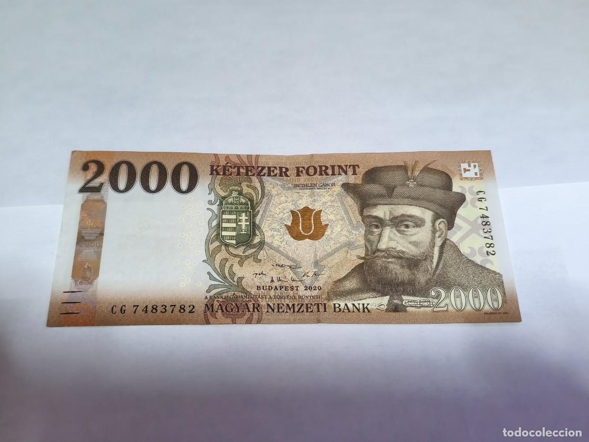 Billetes extranjeros: Hungr&iacute;a 2000forint 2020 XF.