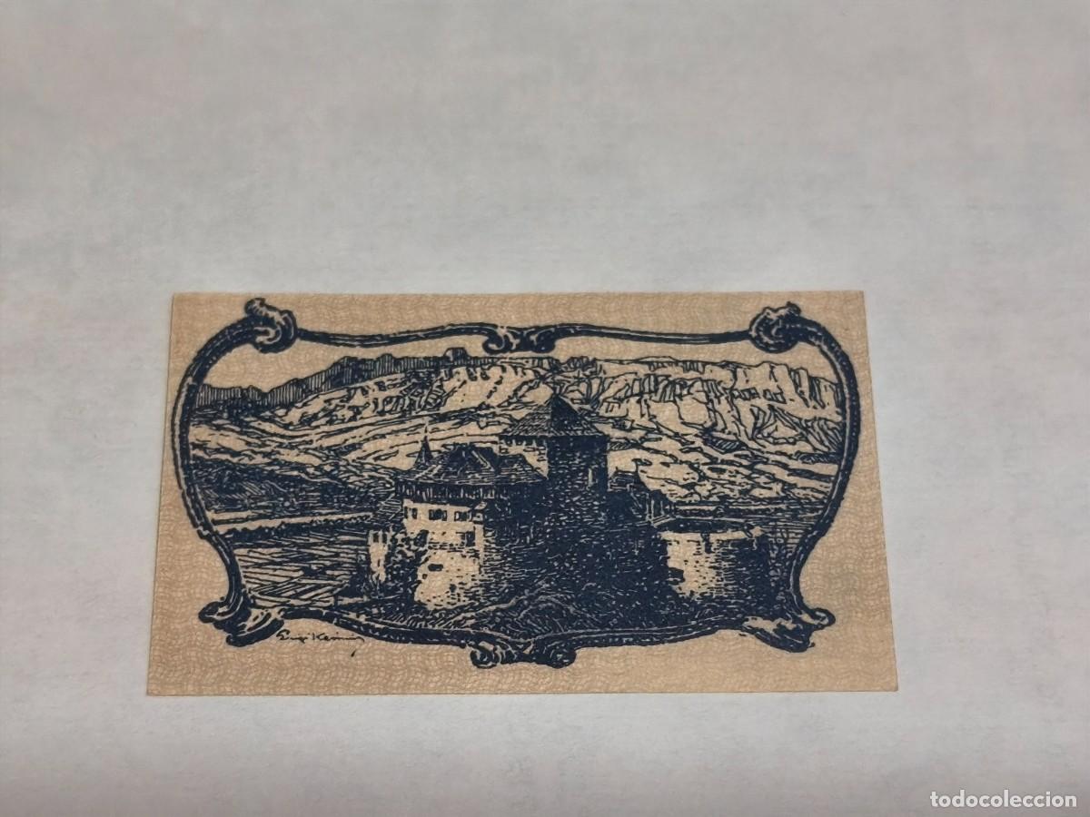 Billetes extranjeros: Liechestein 20Heller UNC. - Foto 2