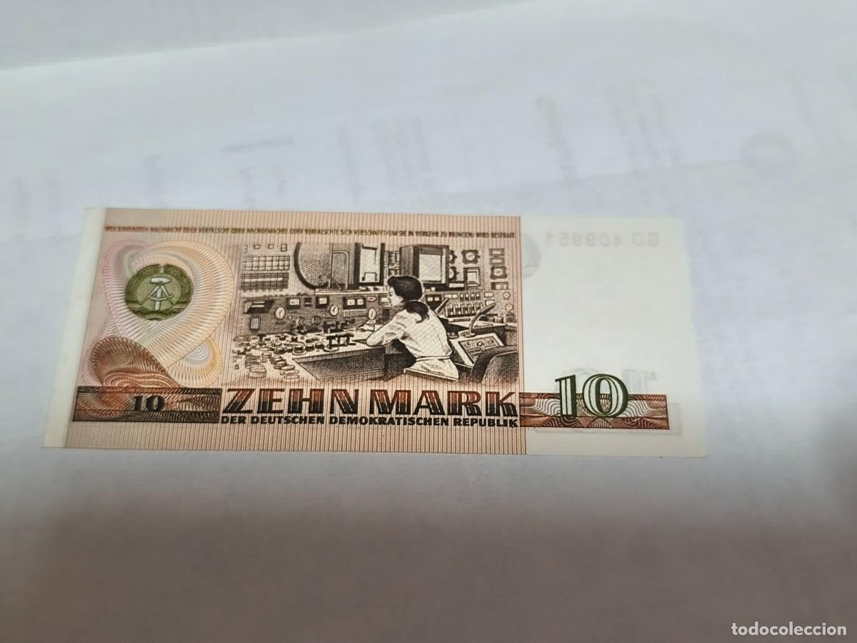 Billetes extranjeros: DDR 10Mark 1971 UNC. - Foto 2