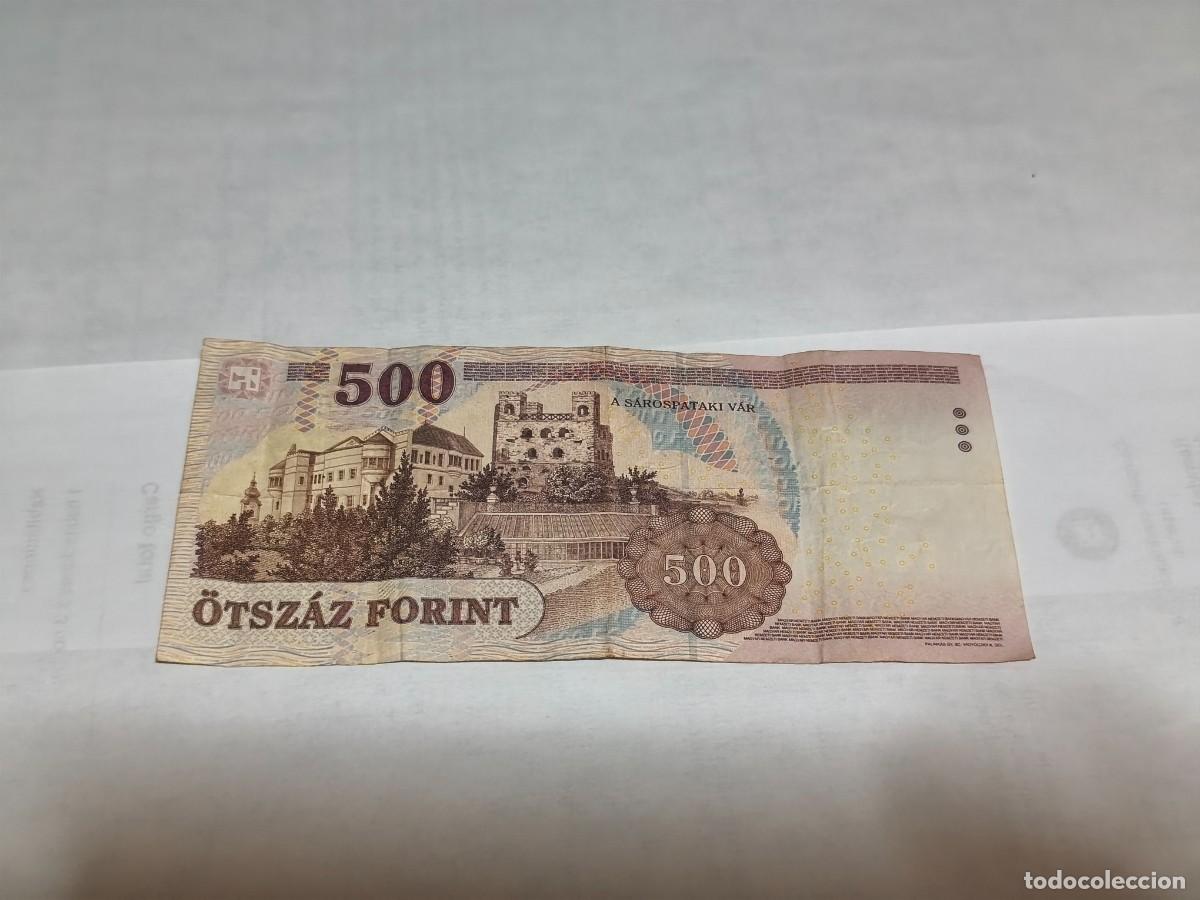 Billetes extranjeros: Hungr&iacute;a 500Forint 2013 VF. - Foto 2