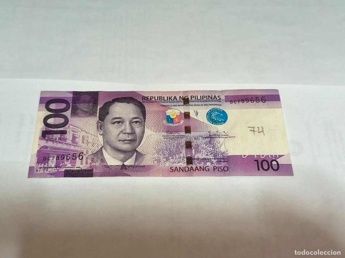 Internationale Banknoten: Philippines 100Piso 2019 VF.