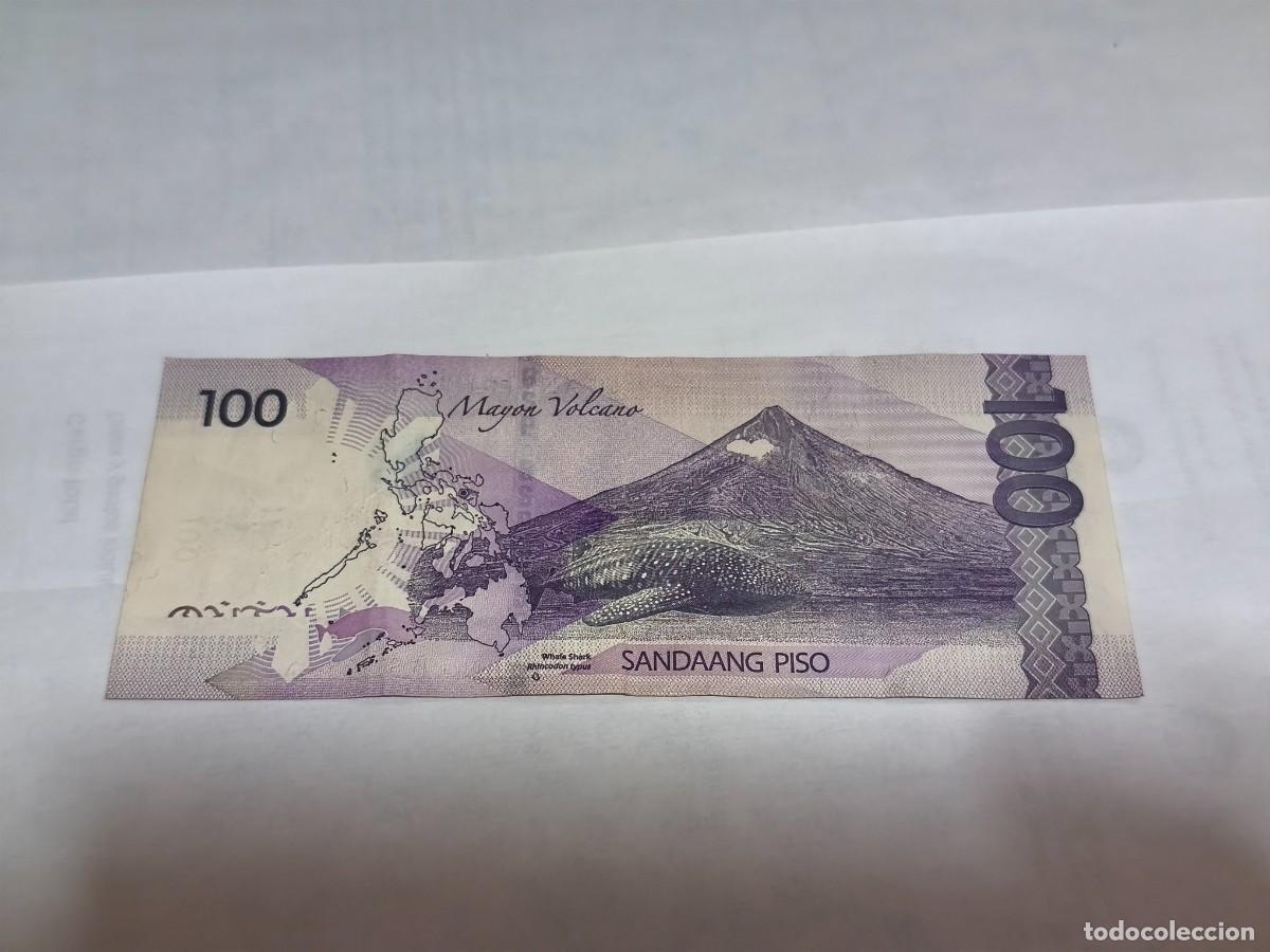 Billetes extranjeros: Philippines 100Piso 2019 VF. - Foto 2