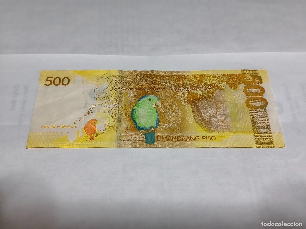 Billetes extranjeros: Philippines 500Piso 2019 VF. - Foto 2