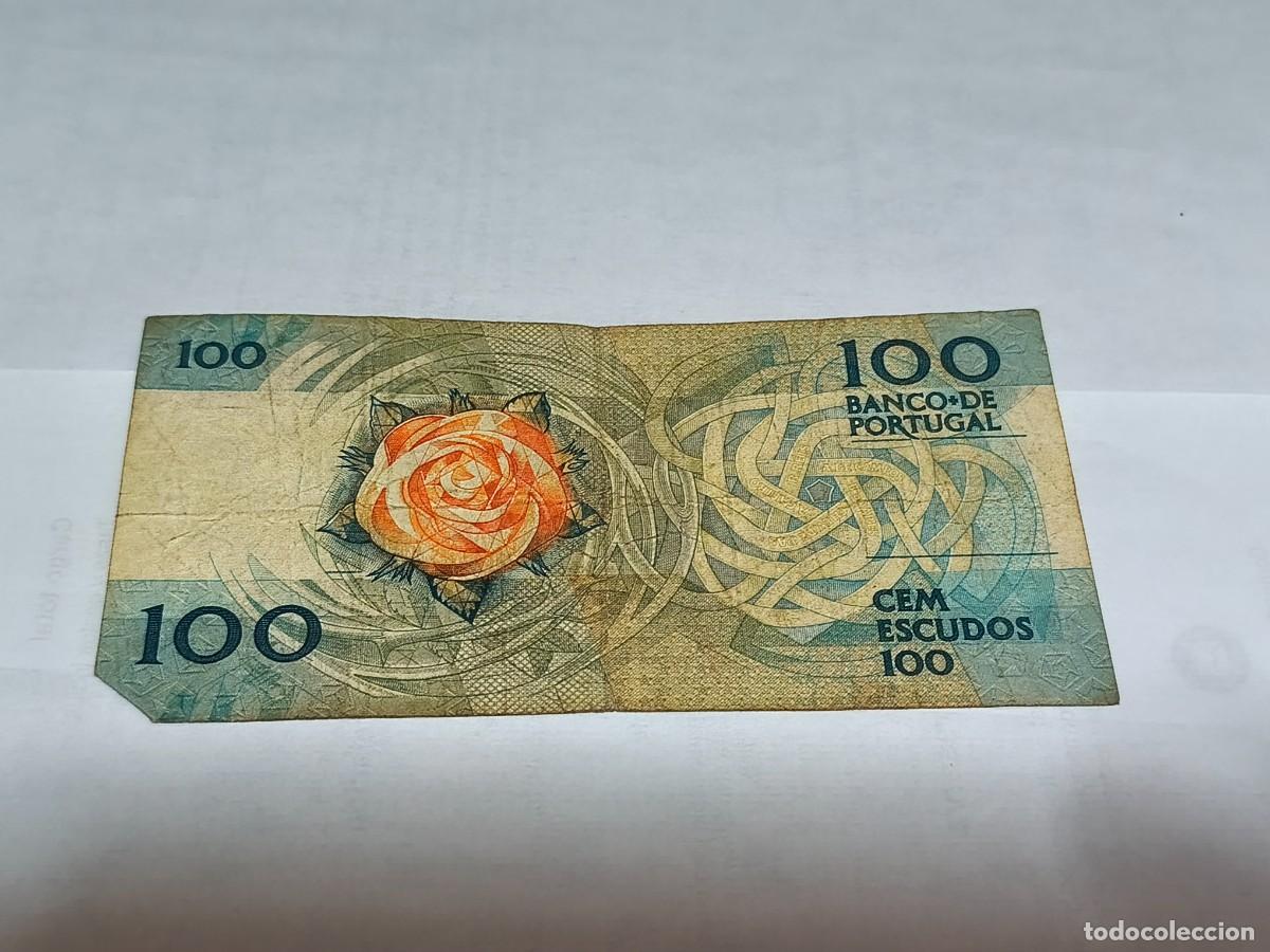 Billetes extranjeros: Portugal 100Escudos 1987 VF. - Foto 2