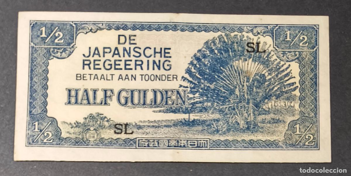 Internationale Banknoten: INDIAS ORIENTALES HOLANDESAS. 1/2 gulden 1942. Pick 122.