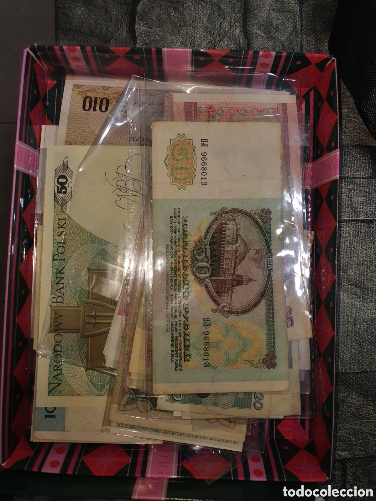 Billetes extranjeros: Monedas y billetes varios - Foto 9