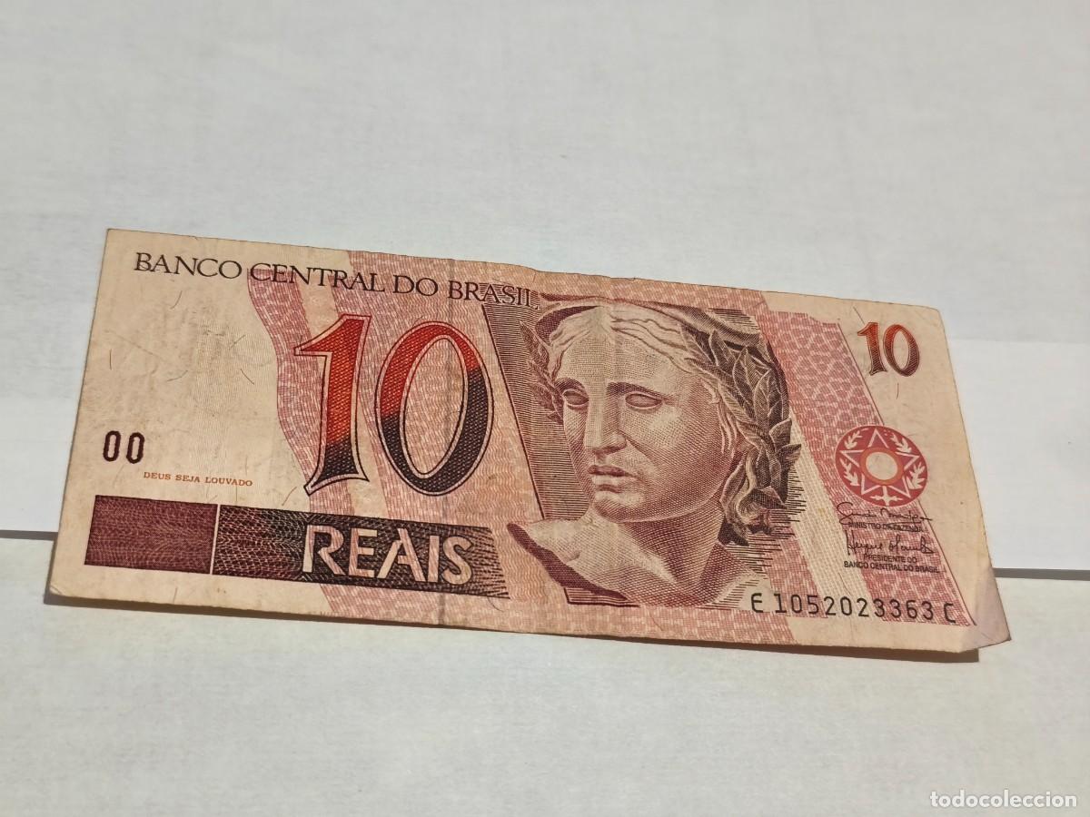 Banconote internazionali: Brasil 10 Reais VF. Brazil