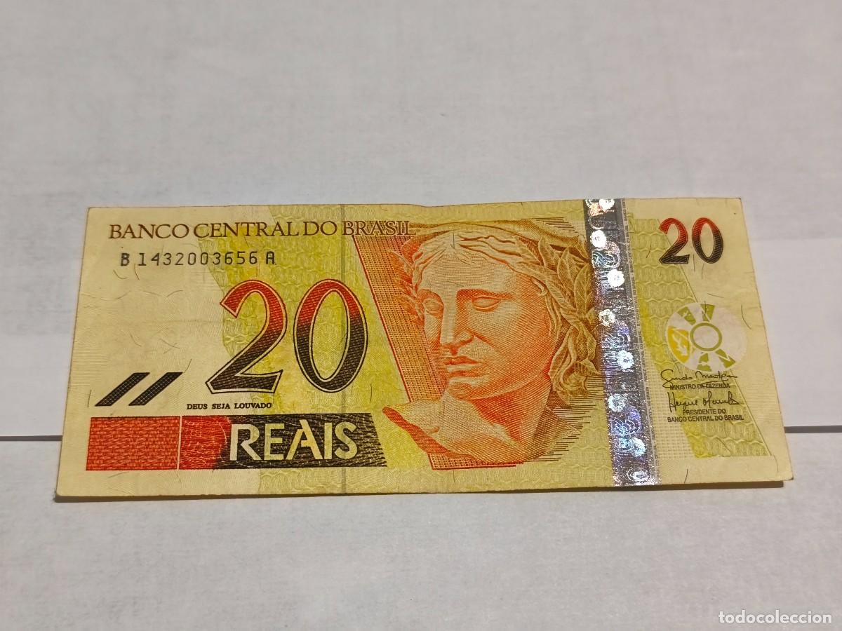 Banconote internazionali: Brasil 20 Reais VF.Brazil.