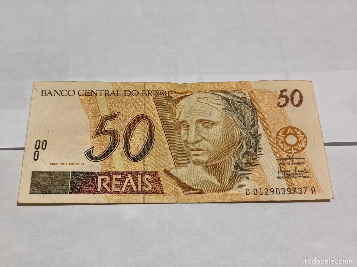 Banconote internazionali: Brasil 50Reais VF.Brazil.