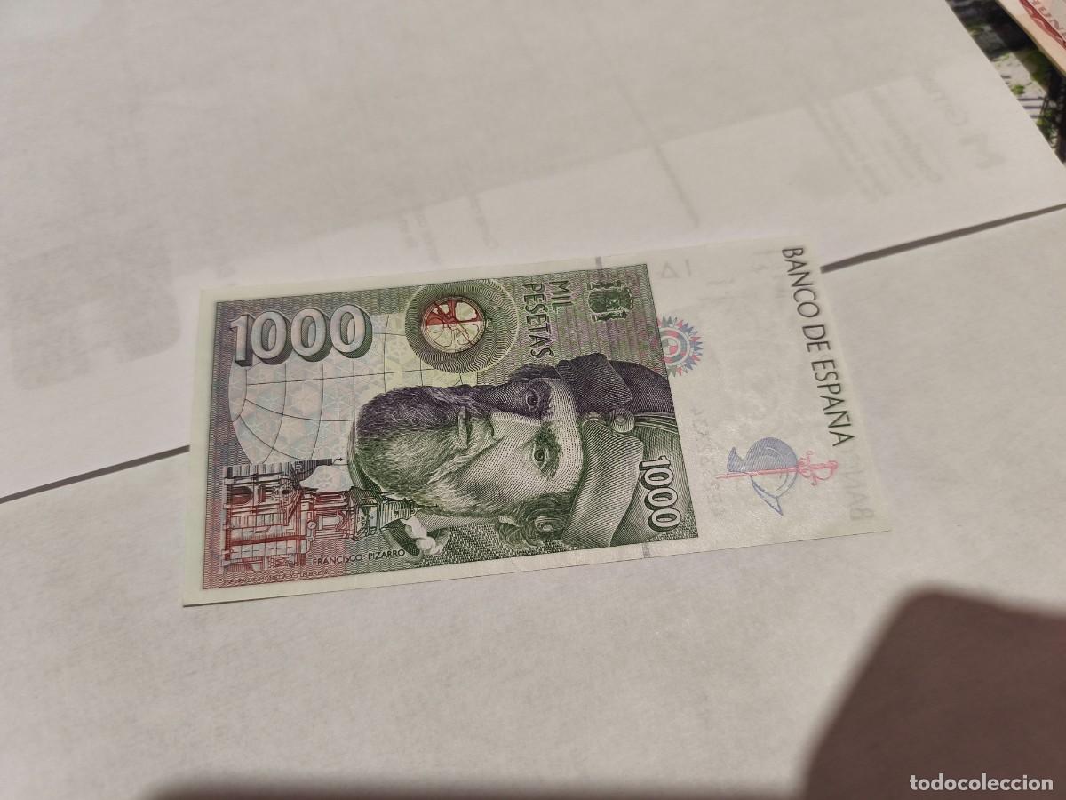 Billetes extranjeros: Espa&ntilde;a 1000pesetas 1992 VF. - Foto 2