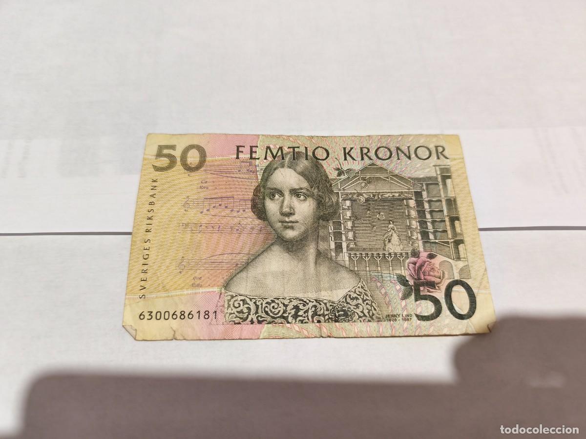 Banconote internazionali: Suecia 50Coronas F. Sweden.