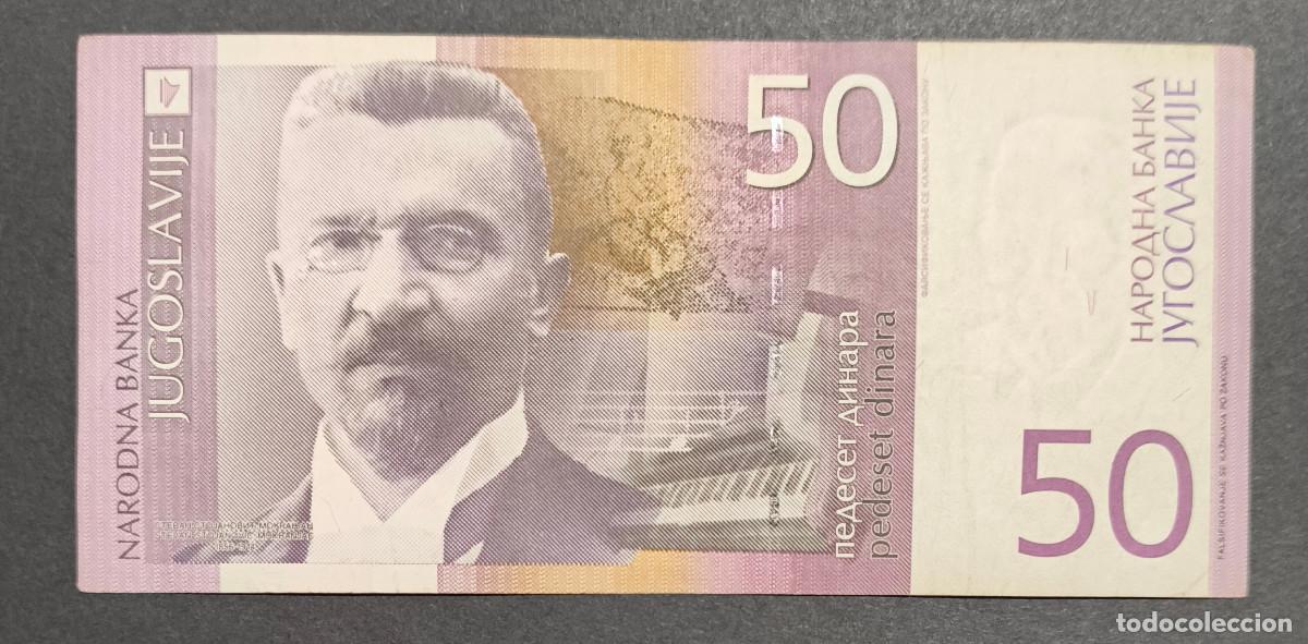 Billetes extranjeros: YUGOSLAVIA. 50 dinara 2000. Pick 155. - Foto 1