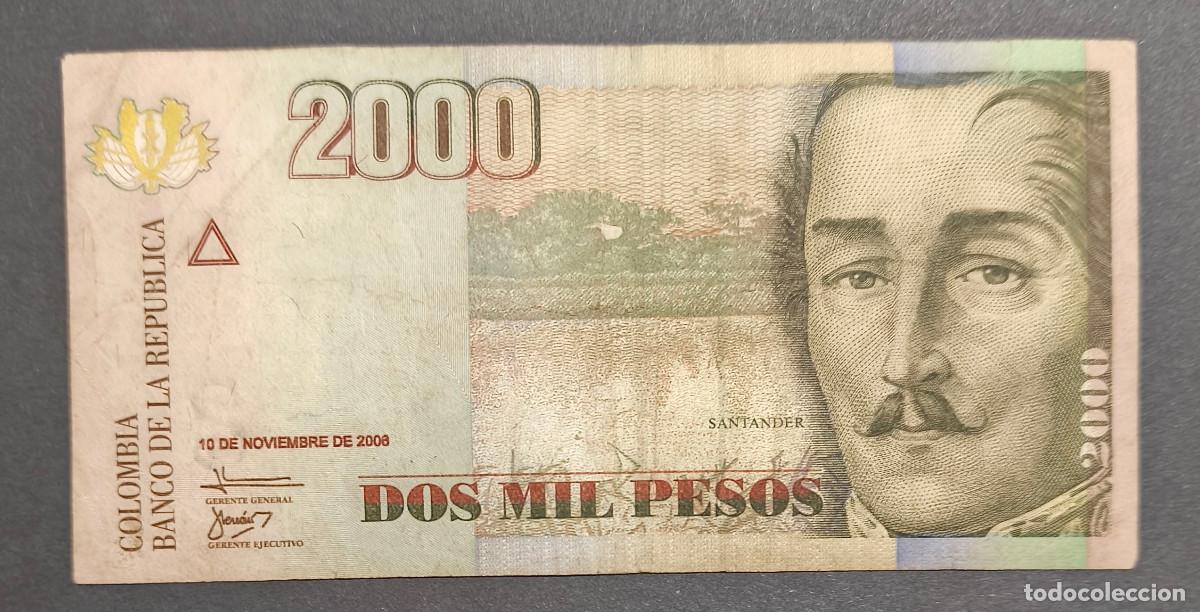 International Banknotes: COLOMBIA. 2000 pesos 10.11.2006