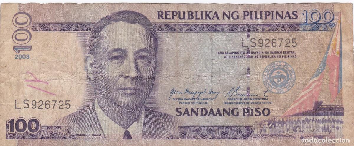 Billets internationaux: FILIPINAS - 100 PESOS DE 2003 - VER FOTOS