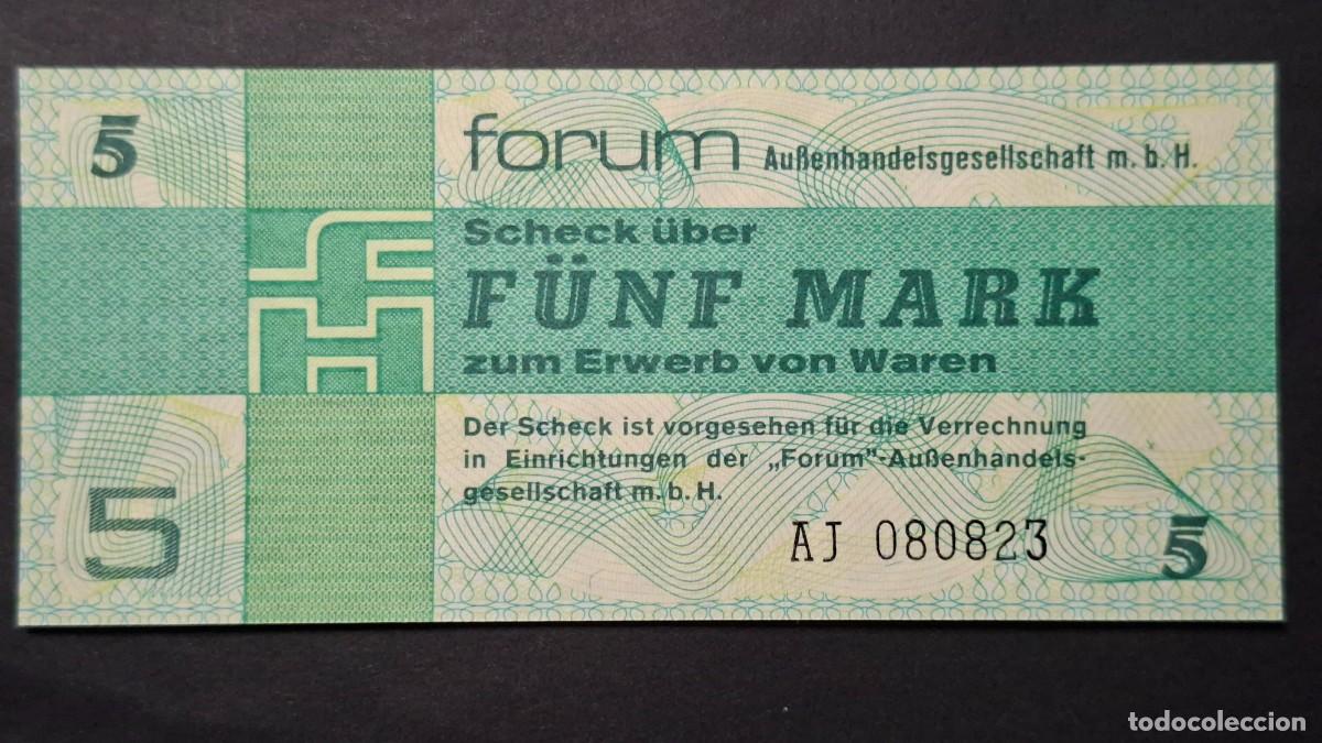 Billetes extranjeros: ALEMANIA DEMOCR&Aacute;TICA RDA 5 Mark 1979 P-FX3 SC