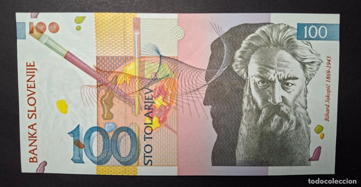 Billets internationaux: ESLOVENIA SLOVENIA 100 Tolarjev 2003 P-31a SC