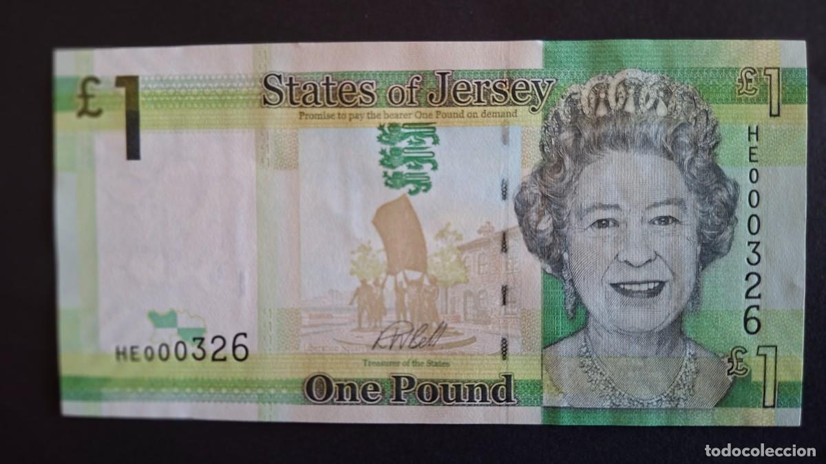Billets internationaux: JERSEY 1 Pound/Livre/Louis 2018 P- 32b SC