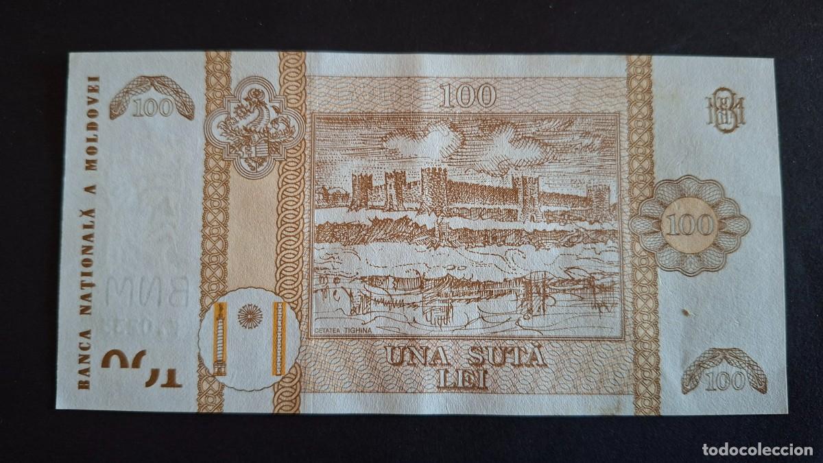 Billetes extranjeros: MOLDAVIA 100 Lei 2015 P- 25c SC - Foto 2